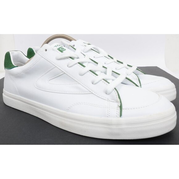 Tretorn Men's 13M SWERVE White Green Lace Up Sneakers Sporty Workout - Picture 3 of 14